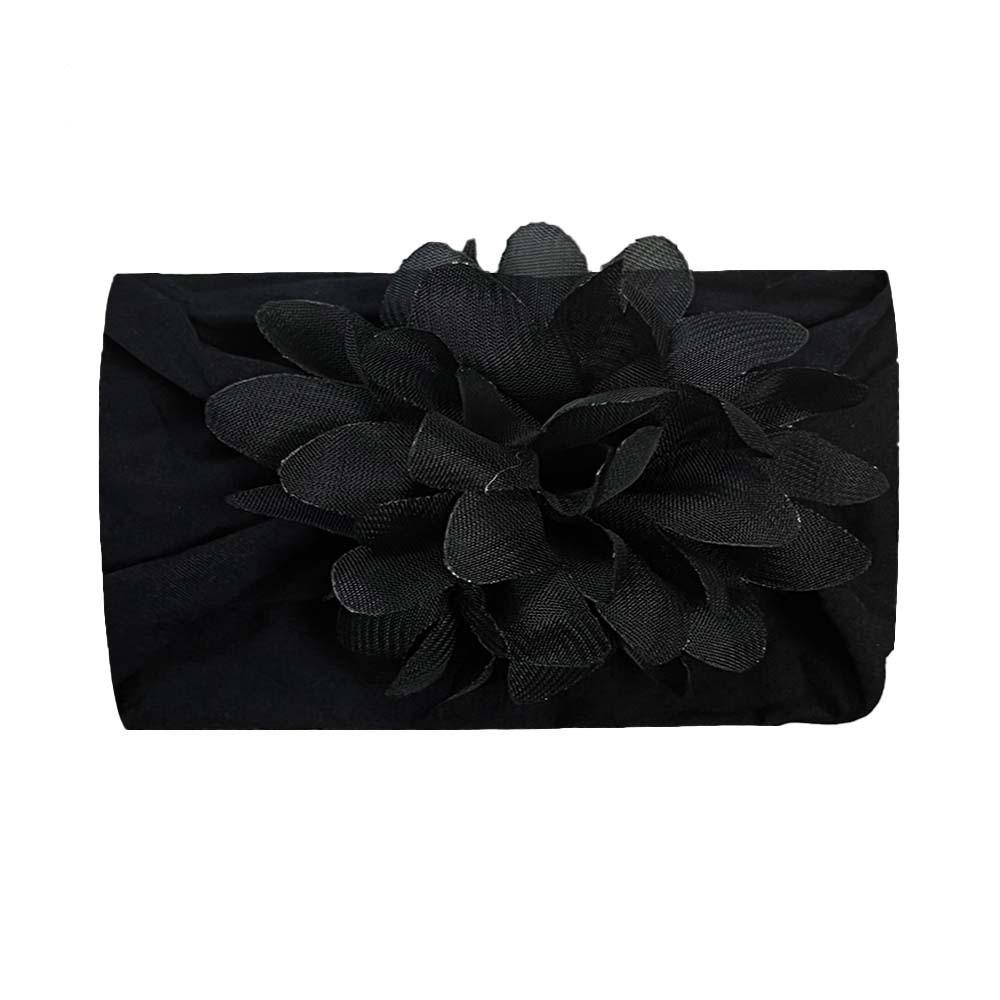 Chiffon Flower Baby Girls Headbands Soft Elastic Nylon Hairbands Baby Bows Hair Accessories for Baby Girls Newborns Infants