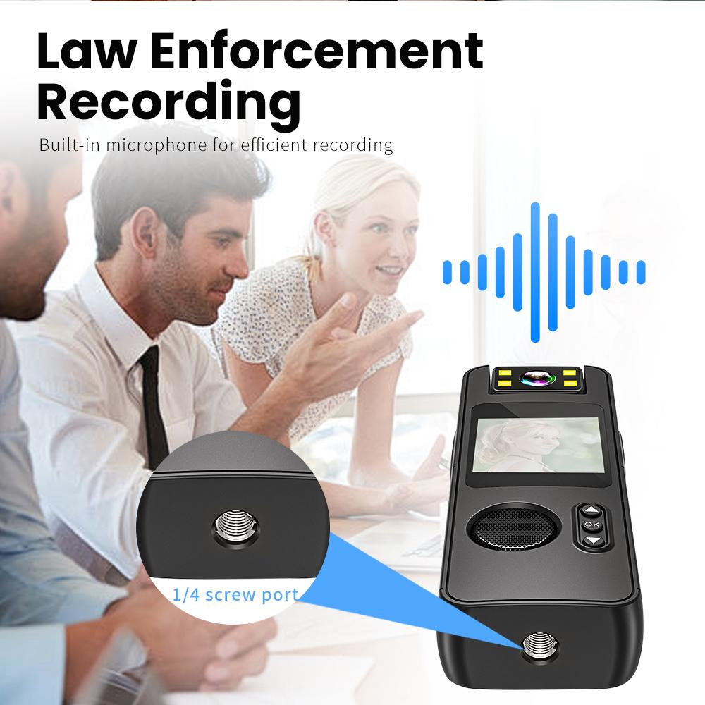 Hochauflösende Kamera, Outdoor-Radsportkamera, Sicherheitsrekorder für Strafverfolgungsbehörden, Vlog-Kamera