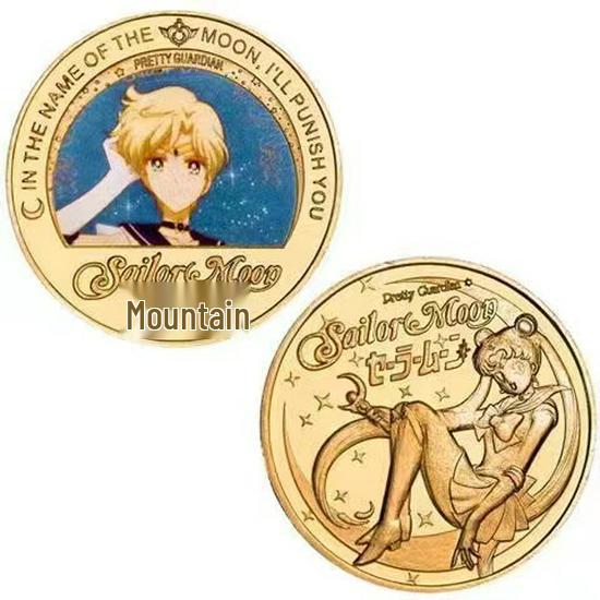 Sailor Moon Chibiusa Commemorative Die-Cast Metal Coin Badge Limited Edition