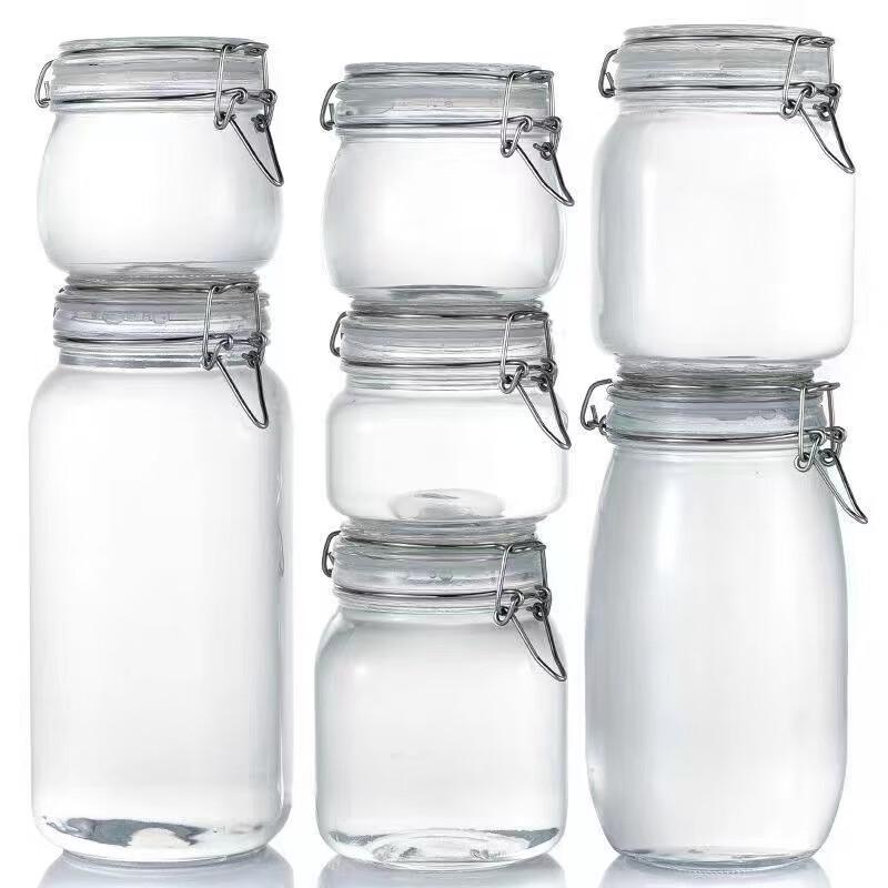 Large Glass Pickling and Storage Jar