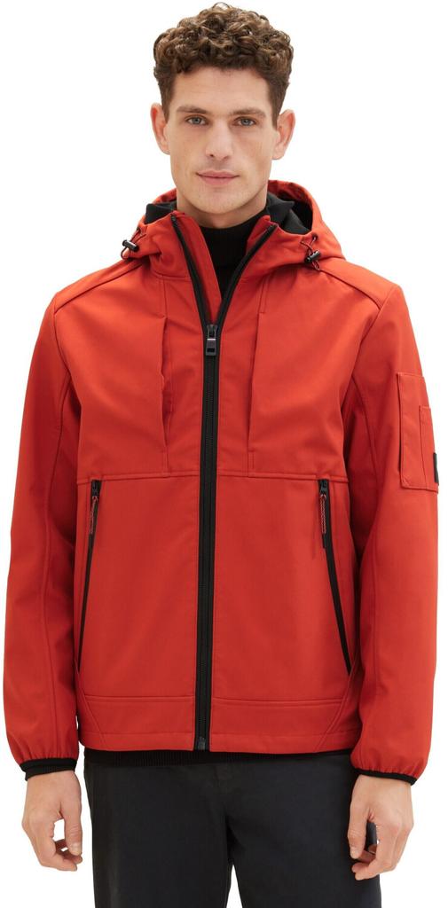 Demi-season Jacket Tom Tailor Softshell-Jacke (1038909) Fire Red