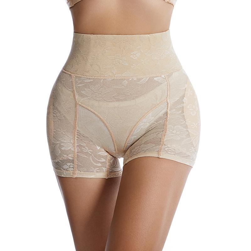 Women's Hip-Lifting Pants with Sponge Pads, Lace Body Shaping Underwear, Style 1629.