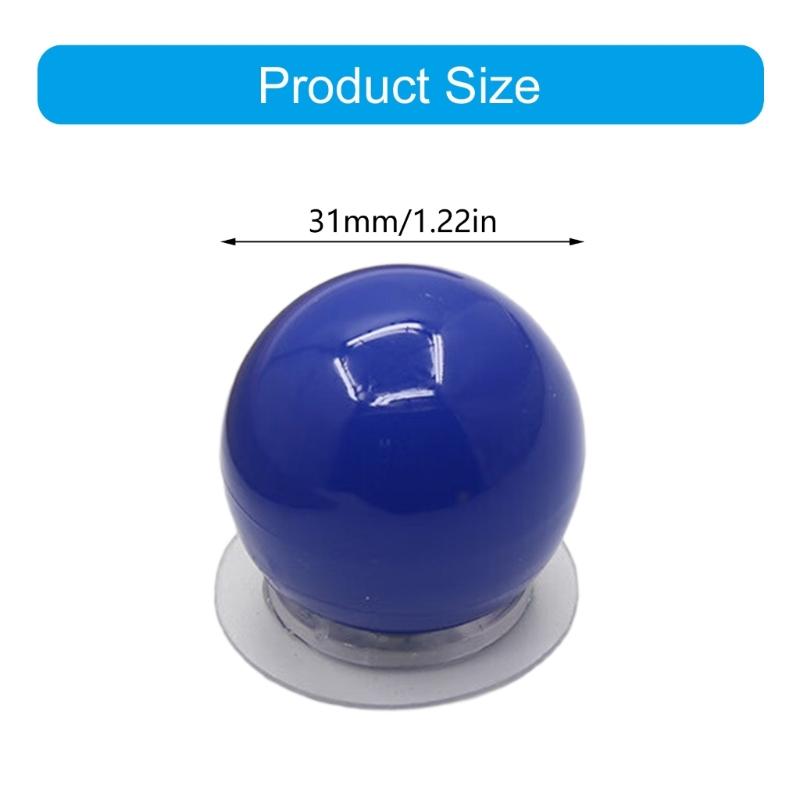 Set Of 4 Plastic Auto Adhesive Handles Easy No Tool Installation Strong Modern Designs Rounded Edges for Furniture