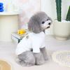 Pet Sweater Fleece Fabric Warm Dog Clothing In Autumn and Winter Fashion Simple Pet Dog Clothing Pet Clothes Puppy Clothes