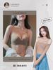 Strapless underwear women's small breasts gather and show large neck-hanging sexy seamless soft support bra  set