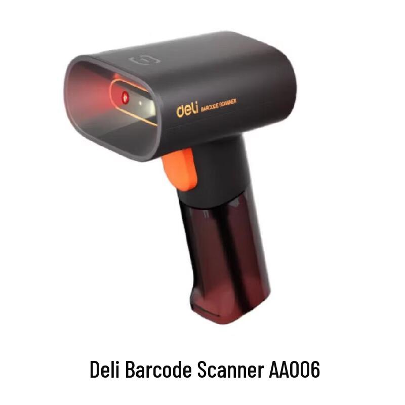 Deli AA006 Wired 2D Barcode Scanner