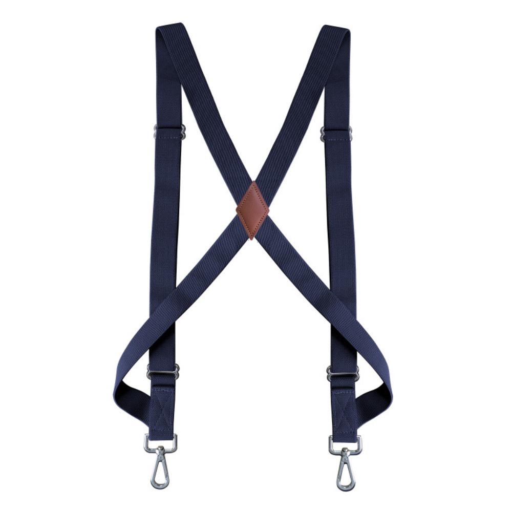 Retro Suspenders for Men British Style Suspender Clip Simple Leather Suspenders  Suit