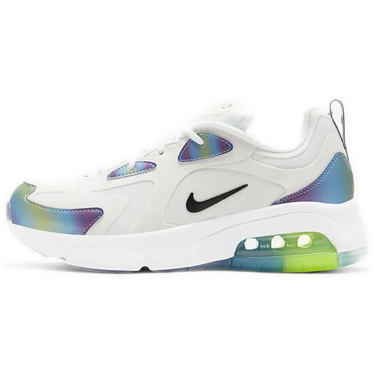New Nike Air Max 200 Bubble Pack White GS CT9632-100