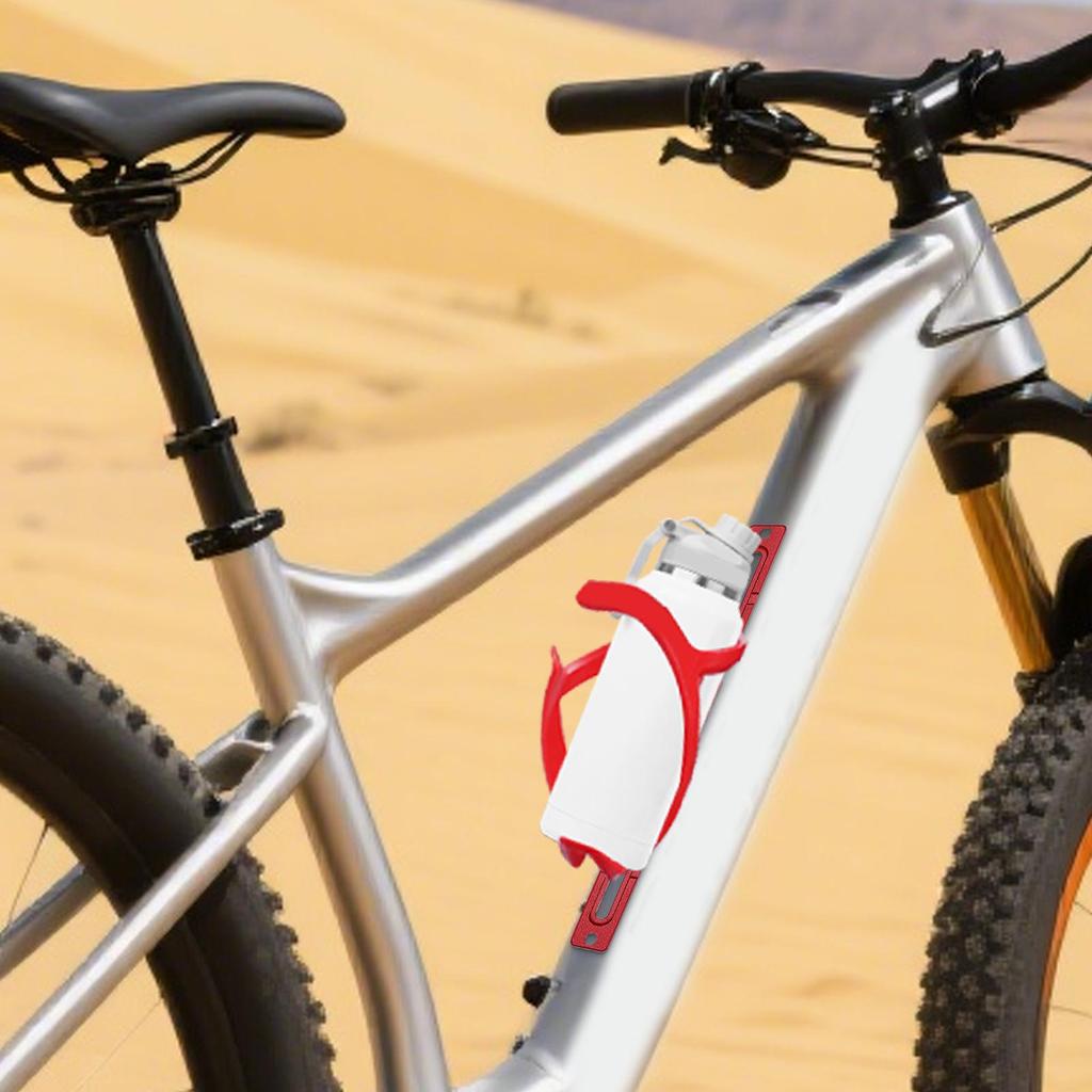 Bottle Cage Adapter Drinking Bottle Stand Bracket Flask Clamp Positioner For Urban Riding Exercise Tournament Mountain Biking