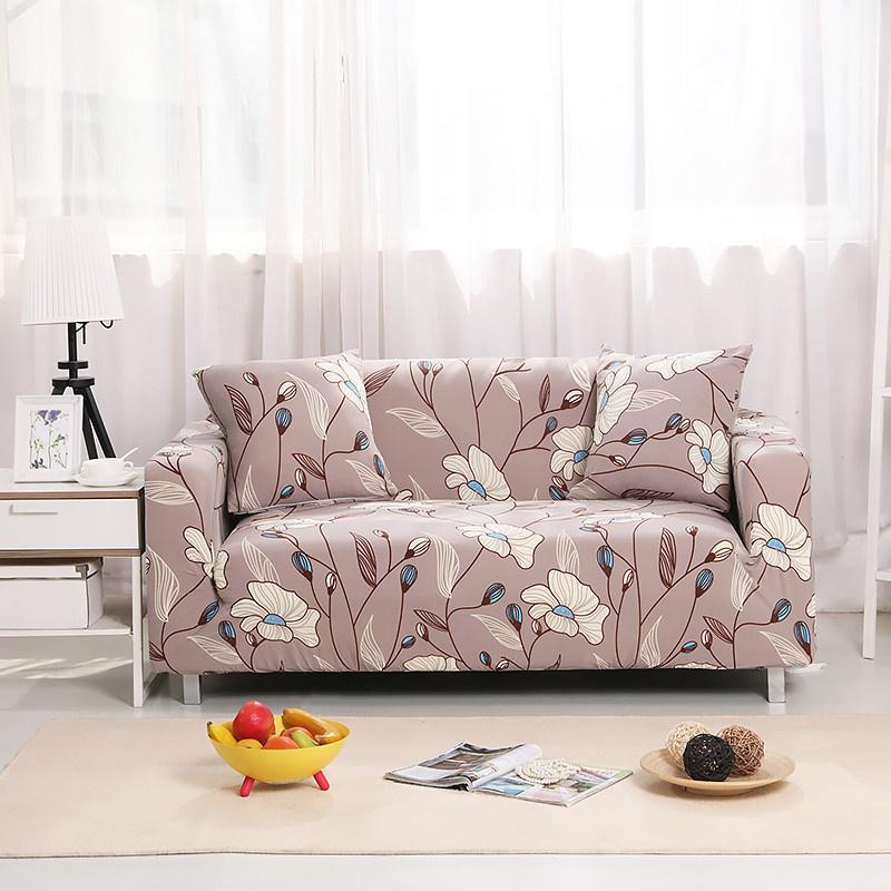 Printed Stretch Sofa Slipcovers Elastic Sofa Covers for Living Room Funda Sofa Chair Couch Cover Home Decor 1/2/3/4-seater