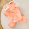 Pet Dog Warm Fleece Four-Legged Jumpsuit Winter Fall - Bear Design Teddy Poodle French Bulldog Corgi
