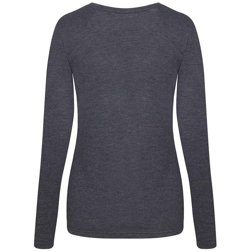 Awdis Womens/Ladies Triblend Long-Sleeved T-Shirt