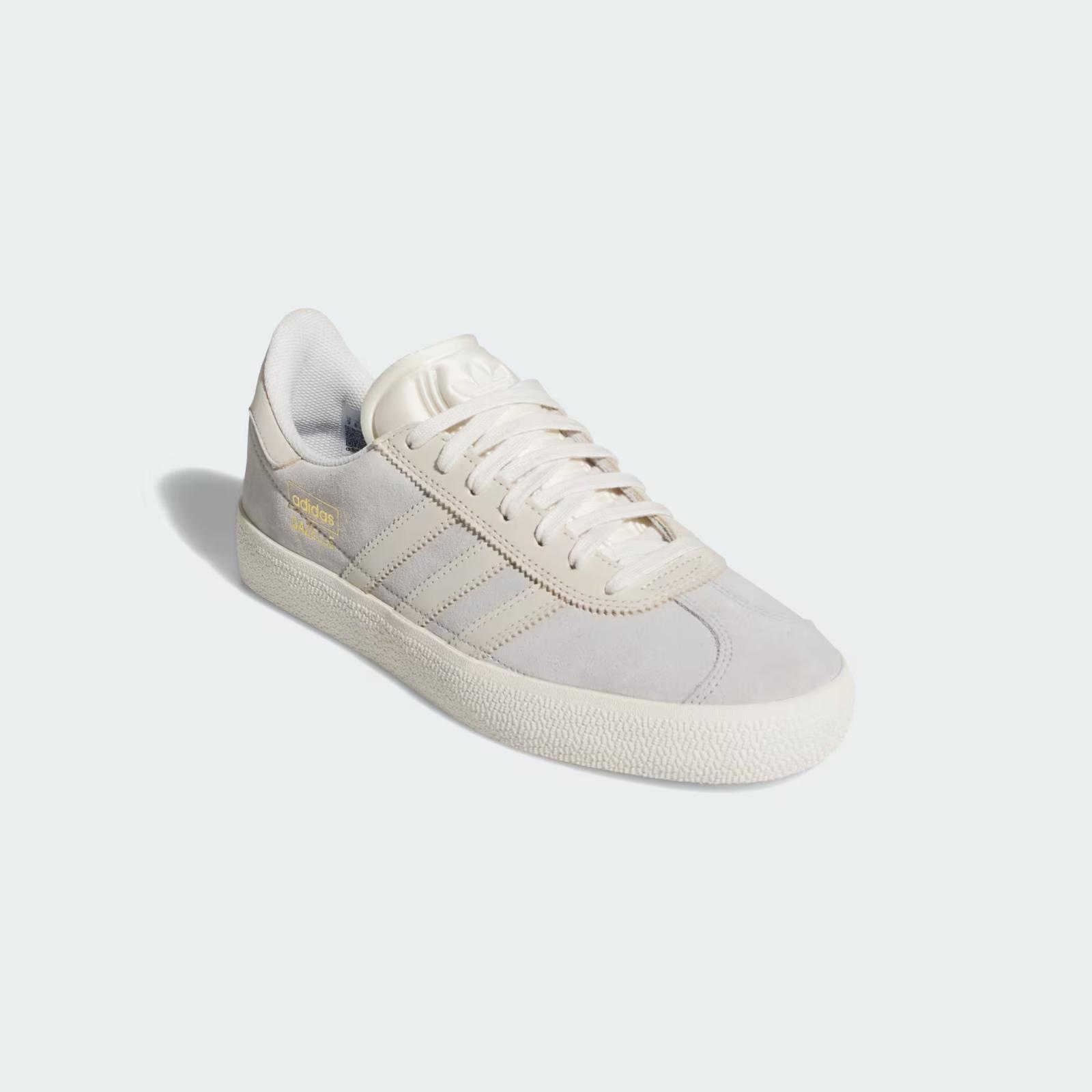JQ3723 adidas Originals Gazelle ADV Grey Two Chalk White Gold Metallic (Men s) 10