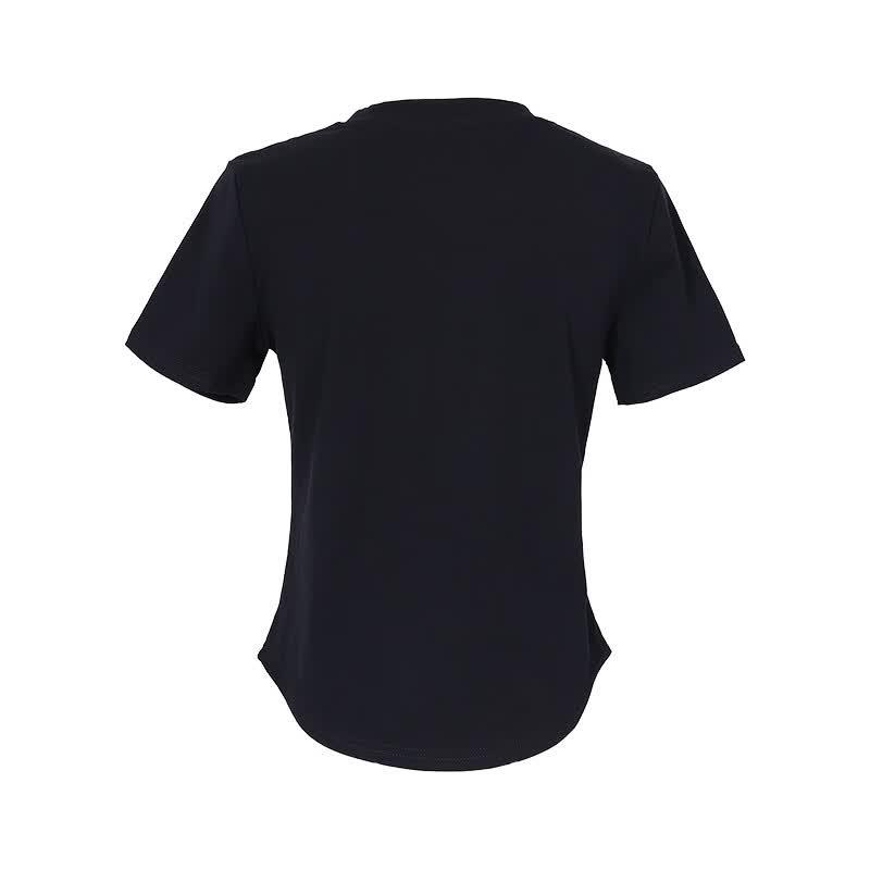 Women's Cat Print Beaded Short Sleeve T-Shirt