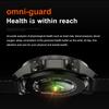 Neue 1,53" Bluetooth Anruf Smartwatch Gesundheitsmonitor mit Taschenlampe Kompass NFC 400mAh Outdoor Herren Smartwatches für IOS Android