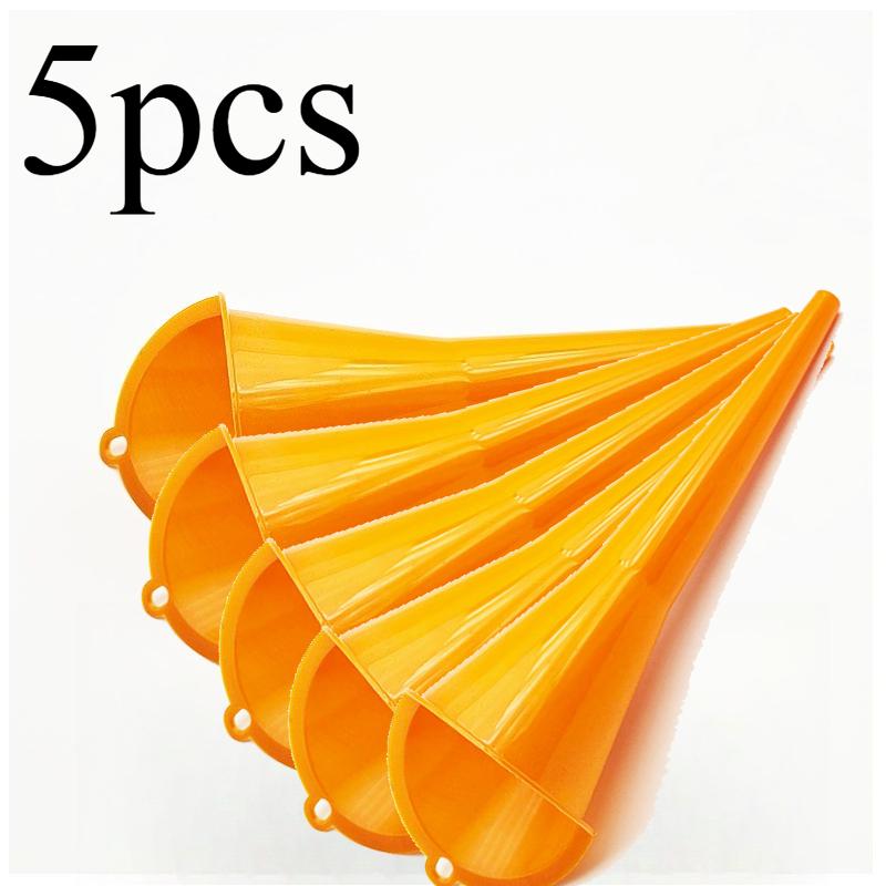 Car Long Stem Funnel Oil Fuel Filling Tools Anti-splash Plastic Oil Funnel Motorcycle Refueling Tool Motorcycle Equipments Parts