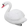Swan Pond Decoration Plastic Floating Swan Decor Vivid for Courtyard Lawn Park Swimming Pool Outdoor Area