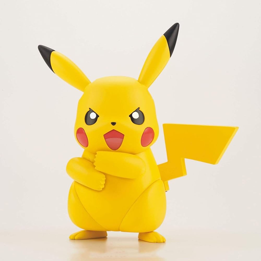 Bandai Spirits Pokemon Plamo Collection 41 Select Series Pikachu Color-Coded Plastic Model Kit