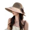 New Hat Women's Knitted Mesh Breathable Bucket Hat Lace Lace Sunscreen Sun Hat Summer Sun Hat