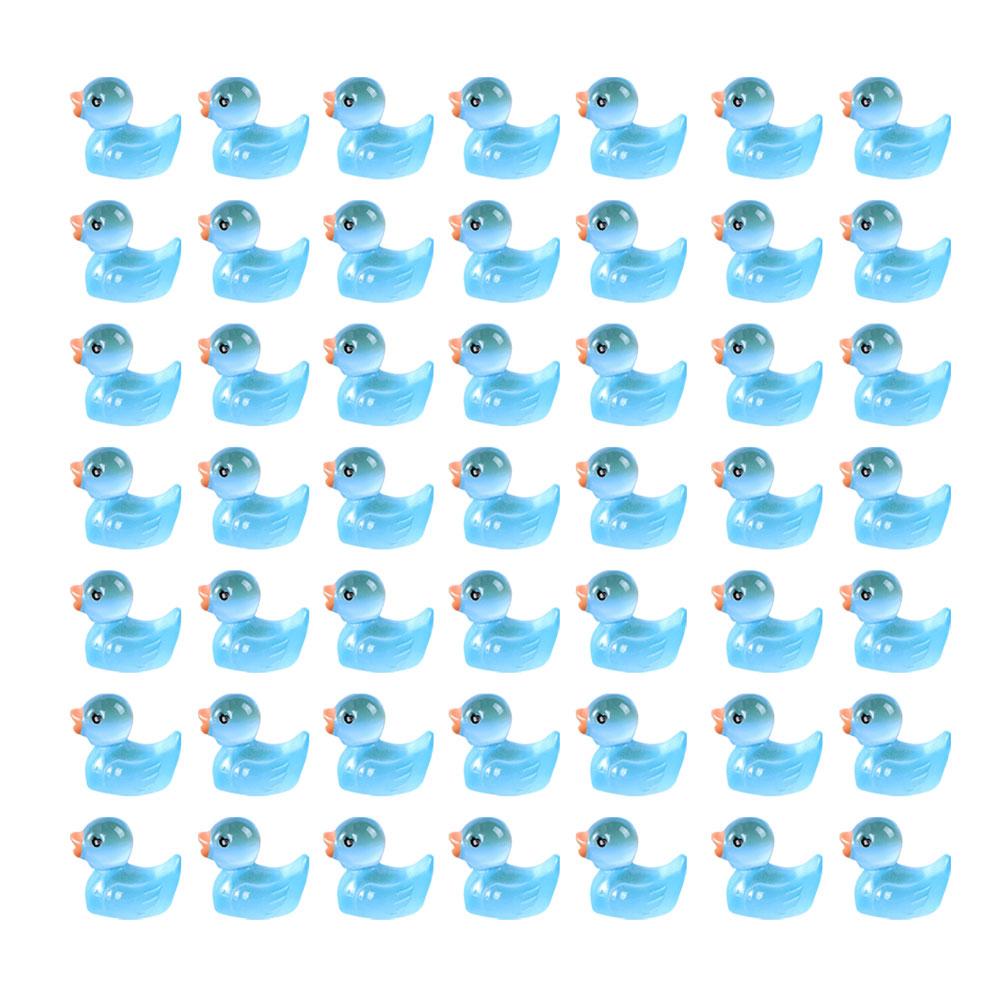 

50/100/200 шт. смоляные миниатюрные фигурки уток украшения крошечные утки ручная работа микро ландшафт садовые поделки украшение дома