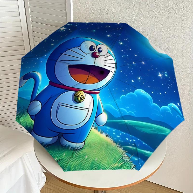 

1PC Doraemon Automatic Folding Umbrella | Vibrant Motif & Compact Design for Everyoneyy250930001