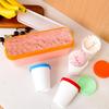 DIY Wiederverwendbare Rechteckige Eisbox Plastik Eisbox Haushaltsgebrauch Küche Kühlschrank Aufbewahrungsbox Behälter mit Deckel