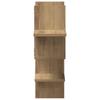Wall Shelf Artisan Oak 124.5 X 18 X 60.5 Cm Particleboard