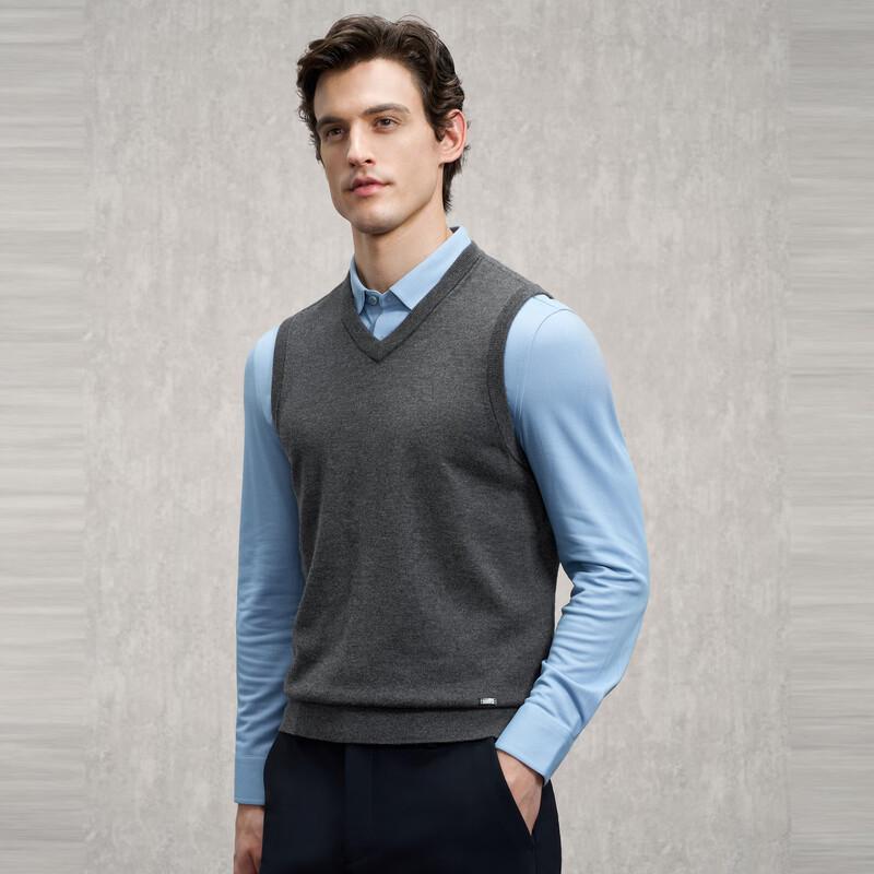 

EMZ Men s V-Neck Knit Wool Vest XL