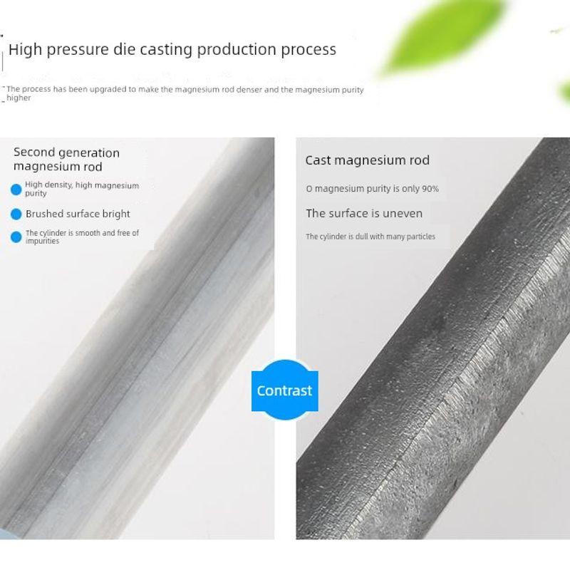 Applicable to Cherry Blossom Electric Water Heater Magnesium Bar Neutral Accessories Drain Outlet Anode Rod High Purity Magnesium Bar 40-100 Liters