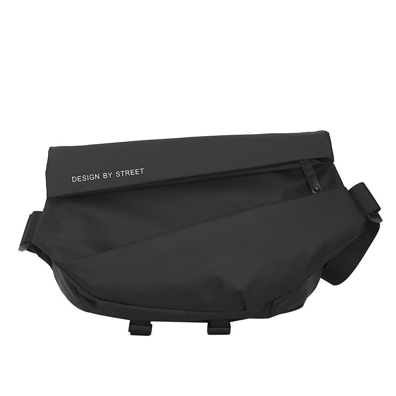 

Многофункциональная сумка через плечо Мужская модная наплечная нагрудная сумка для велоспорта, путешествий, повседневной носки чёрный