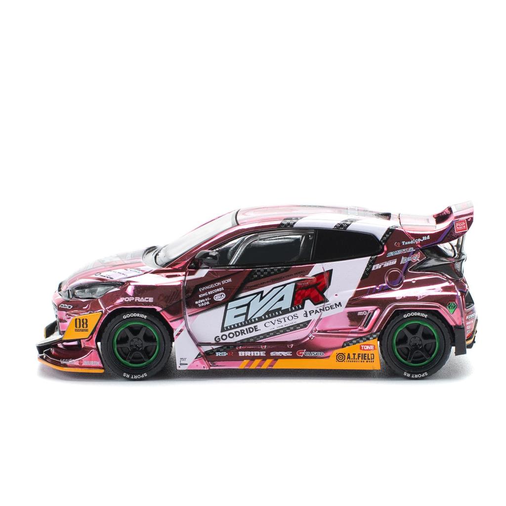 POP RACE Eva RT Unit 8 GOODRIDE GR Yaris PR640220 1/64 (Finished Model)