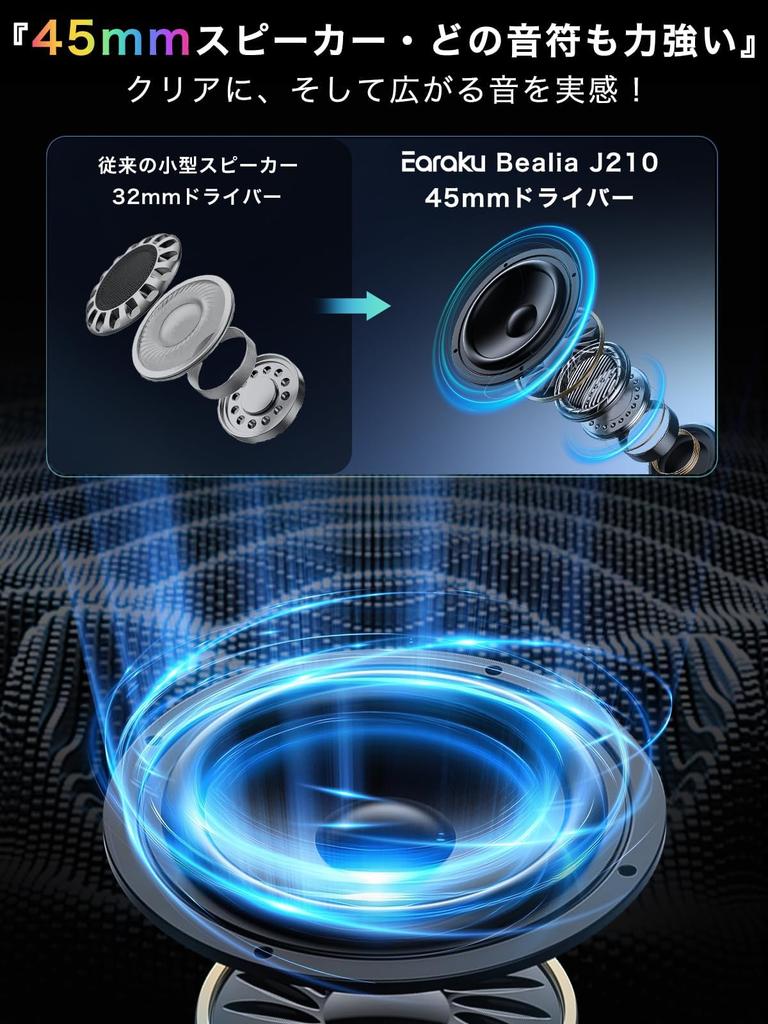 Small and with Four Playback Earaku Bealia J210 Bluetooth Compact Wireless Speaker with Dual Simultaneous TF and Bluetooth IPX5 Sound 18 Hours of