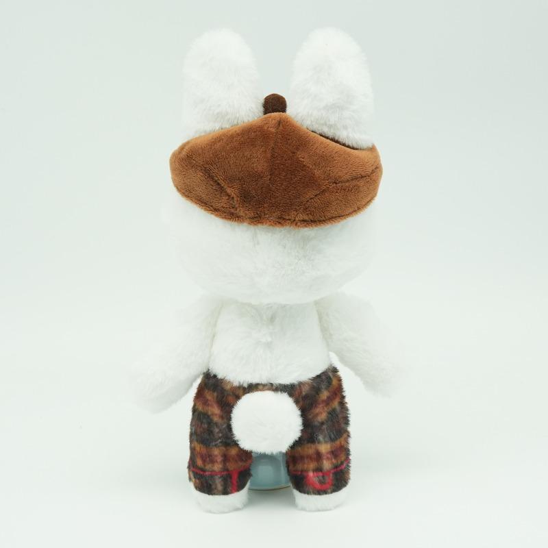 Dierenkliniek Barney Konijn Pluche Speelgoed Game Merchandise Wit Konijn Knuffelpop Schattig Cartoonfiguur Zachte Pluche Knuffel Huisdecoratie Cadeau voor Game Fans