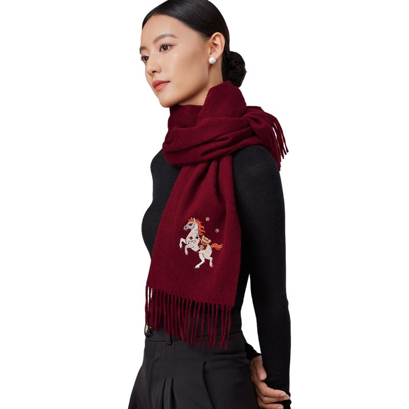 

Шарф Shanghai Story из 100% шерсти для женщин 180x30cm