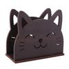 Katzenform Design Holz Katzen Serviettenhalter Kreativer Stil Holz Taschentuchhalter Esstisch