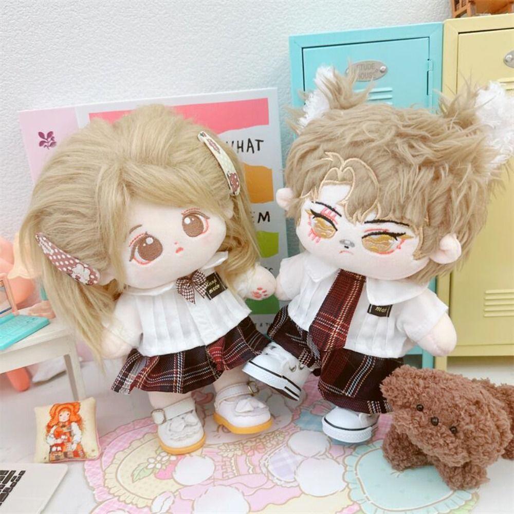 Lovely Idol Plush Doll Clothes JK Uniform 10CM/20CM Doll Plush Toys Clothing Playing House