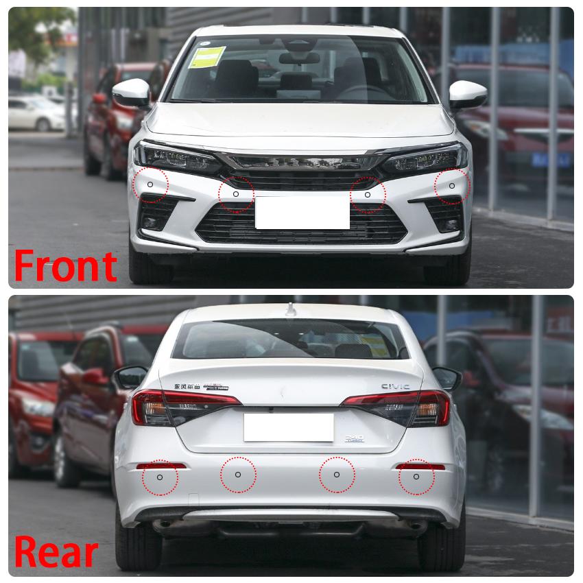 For Honda 9th 10th 11th Accord 2018 To 2025 2025 Original Display Car Parking Sensor screen display Reversing Parking System