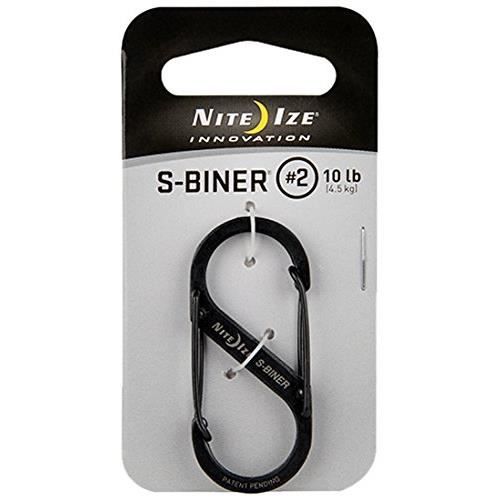 Nite Ize S-Biner Size 2 - Black