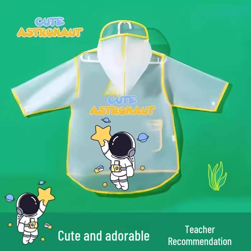 Unisex Kids' 2025 Full Body Raincoat for Kindergarten and School