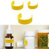 9/18/36pcs Medicine Bottle Clips For Effortless Pills Organization And Identification with Marker for Home and Travel Use