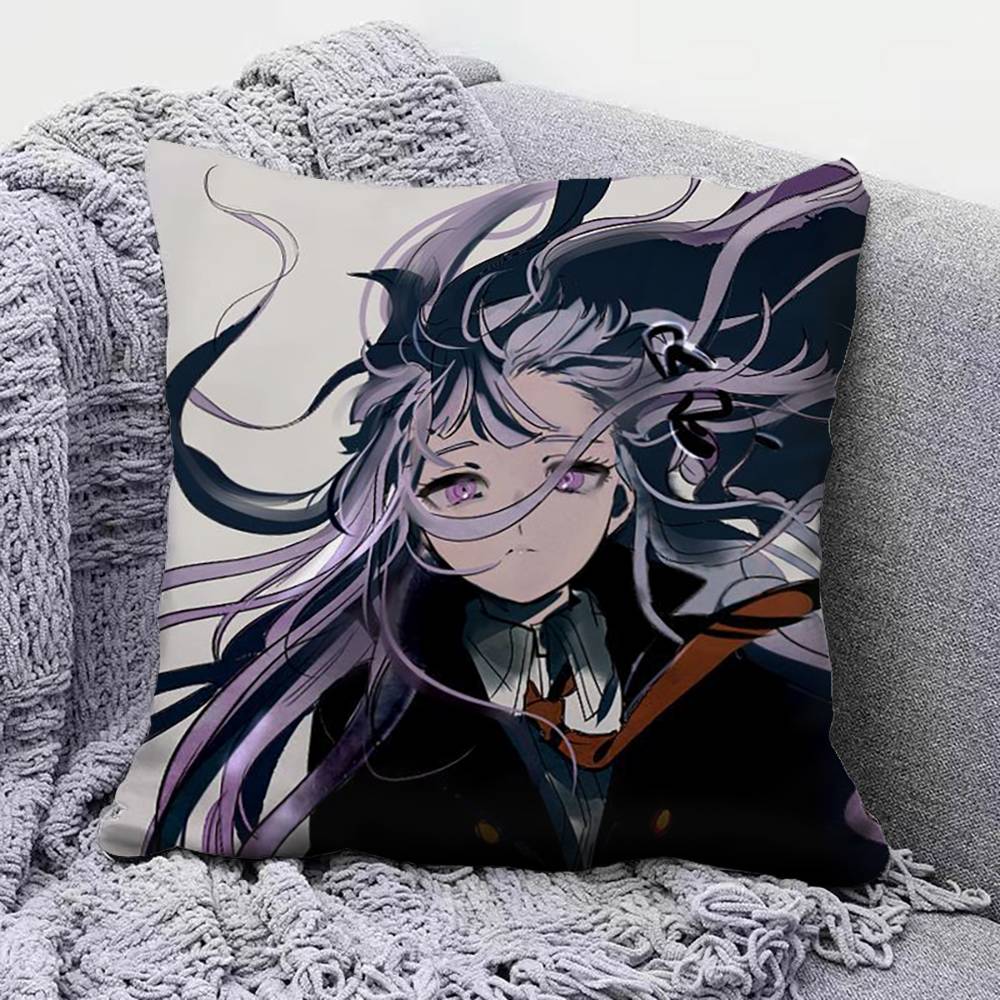 Danganronpa Game Anime Home Sofa Cushion Covers and Aecorative Custom Pillow Covers