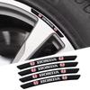 Car Accessories Decora Decal Wheel Hub Aluminum Alloy Stickers For Honda Civic Fit Jazz Accord Pilot CRV Odyssey Passport City