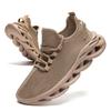 Fashion Fujeak  Fashion Men Running Shoes Sneakers Knit Athletic Sports Blade Cushioning Jogging Trainers Lightweight Footwear 39-48