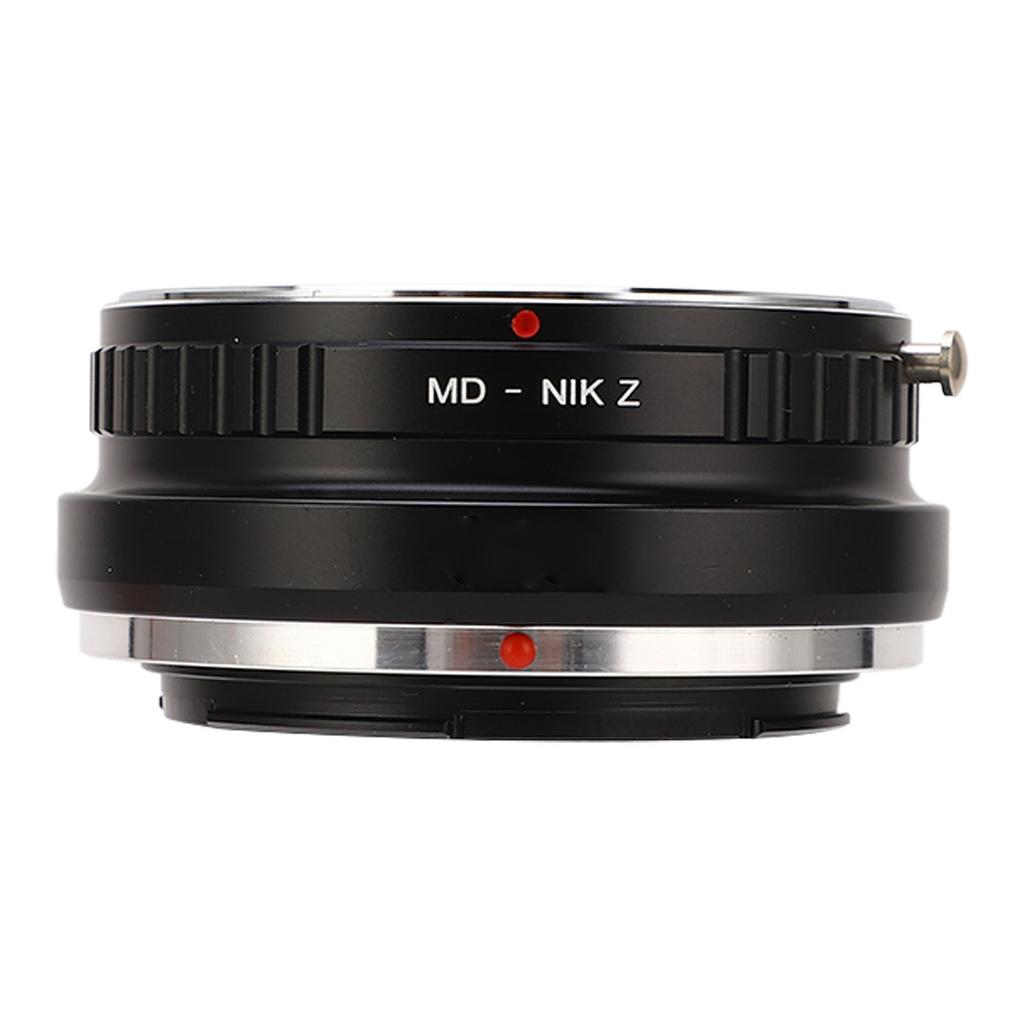 Lens Mount Adapter High Accuracy Lens Converter Ring for Minolta MD Lens to for Nikon Z Bayonet Camera