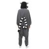 Frauen Flanell Pyjamas Nachtwäsche Tier Cosplay Nette Cartoons Bequeme Lemur Katze Affe Kigurumi Nachtwäsche Mit Schuhen