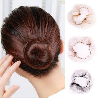 10/30 Pcs New Ballet Snood Elastic Edge Wig Net Bun Cover Invisible Hair Nets Hair Styling Tool