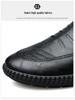 2024 Spring Men's Soft Sole Leather Shoes - Non-slip, Wear-resistant, Business Casual