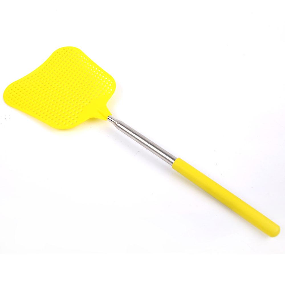 Teleskopisk Fluesmekker Plast Stor Insektsmekker som Virker med Forlengbare Håndtak i Rustfritt Stål for Innendørs og Utendørs