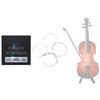 Set of 4 Durable & Melodious Violin Strings for 4/4 3/4 Violins Copper Alloy Material,Stable Tone and Easy Installation