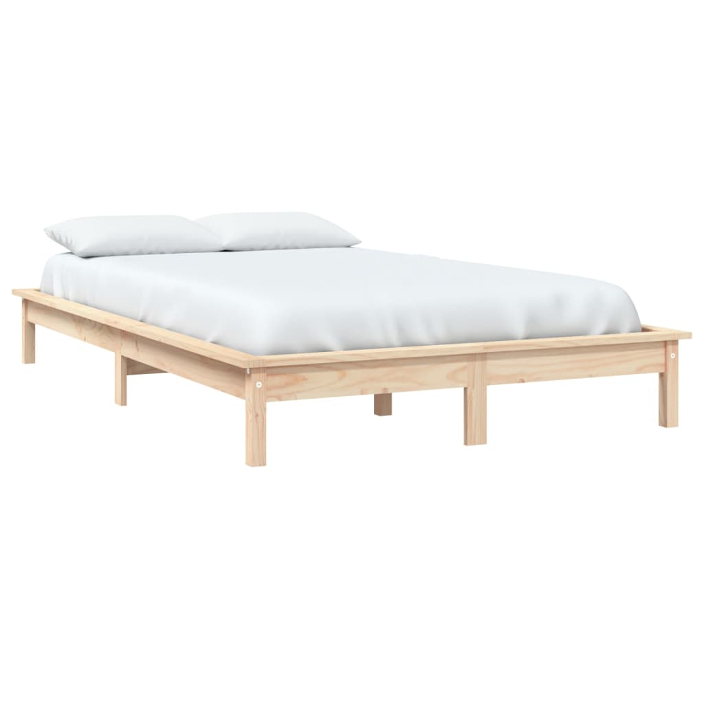 Solid Wood Bed 120 X 200 Cm Pine